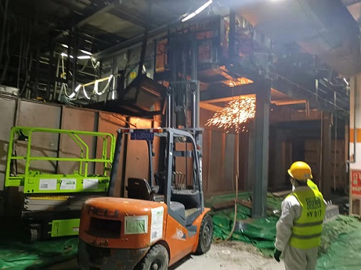 一汽大眾長(cháng)春涂裝車(chē)間水性漆